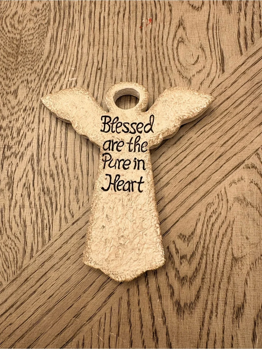 Blessed Are The Pure In Heart Angel Wall Art